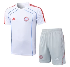 FC Bayern Munich Ensemble Maillot d'entraînement 2025/26 - Shorts Blanc