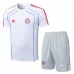 FC Bayern Munich Ensemble Maillot d'entraînement 2025/26 - Shorts Blanc