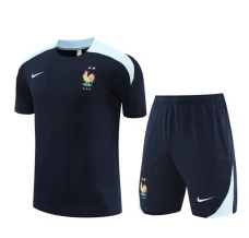 France Ensemble Maillot d'entraînement 2024/25 - Dark Bleu