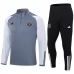 Inter Miami CF Ensemble Sweat d'entraînement 2023/24 - 1-4 Zip Gris Inter Miami CF Ensemble Sweat d'entraînement 2023/24 - 1-4 Zip Gris