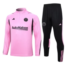 Inter Miami CF Ensemble Sweat d'entraînement 2023/24 - 1-4 Zip Rose