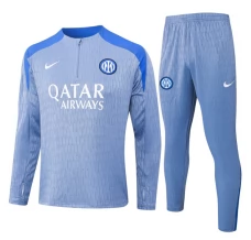 Inter Milan Survêtement 2024/25 - 1-4 Zip Bleu