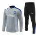 Inter Milan Survêtement 2024/25 - 1-4 Zip Gris Inter Milan Survêtement 2024/25 - 1-4 Zip Gris