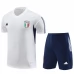 Italie Ensemble Maillot d'entraînement 2023/24 - Blanc Italie Ensemble Maillot d'entraînement 2023/24 - Blanc