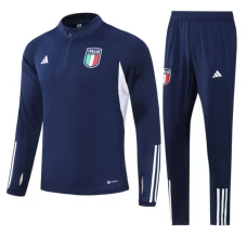 Italie Ensemble Sweat d'entraînement 2023/24 - 1-4 Zip Navy