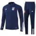 Italie Ensemble Sweat d'entraînement 2023/24 - 1-4 Zip Navy