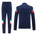 Italie Ensemble Veste d'entraînement 2024/25 - Bleu