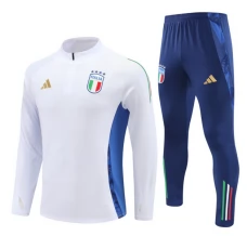 Italie Survêtement 2024/25 - 1-4 Zip Blanc