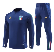 Italie Survêtement 2024/25 - 1-4 Zip Bleu