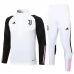 Juventus Ensemble Sweat d'entraînement 2023/24 - 1-4 Zip Blanc