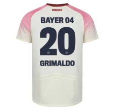 Maillot Bayer 04 Leverkusen Grimaldo 20 Tenue Extérieur 2025/26