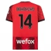 Maillot de Foot AC Milan Bakayoko 14 Tenue Domicile 2023/24