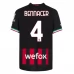 Maillot de Foot AC Milan Bennacer 4 Tenue Domicile 2022/23