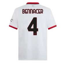 Maillot de Foot AC Milan Bennacer 4 Tenue Extérieur 2024/25