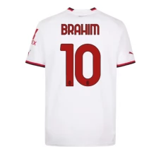 Maillot de Foot AC Milan Brahim 10 Tenue Extérieur 2022/23