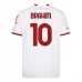 Maillot de Foot AC Milan Brahim 10 Tenue Extérieur 2022/23