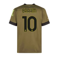 Maillot de Foot AC Milan Brahim 10 Tenue Third 2022/23