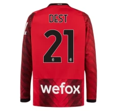 Maillot de Foot AC Milan Dest 21 Tenue Domicile 2023/24 Manche Longue