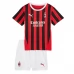 Maillot de Foot AC Milan Enfant Tenue Domicile 2024/25 Maillot de Foot AC Milan Enfant Tenue Domicile 2024/25