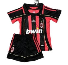 Maillot de Foot AC Milan Enfant Tenue Domicile Retro 2006-07