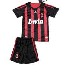 Maillot de Foot AC Milan Enfant Tenue Domicile Retro 2008-09
