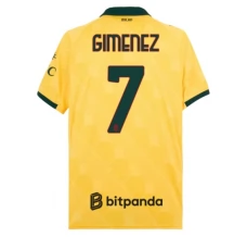 Maillot de Foot AC Milan Gimenez 7 Tenue Third 2025/26