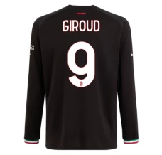 Maillot de Foot AC Milan Giroud 9 Tenue Domicile 2022/23 Manche Longue