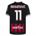 Maillot de Foot AC Milan Ibrahimović 11 Tenue Domicile 2022/23
