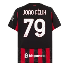 Maillot de Foot AC Milan João Félix 79 Tenue Domicile 2025/26 Maillot de Foot AC Milan João Félix 79 Tenue Domicile 2025/26