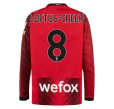 Maillot de Foot AC Milan Loftus-Cheek 8 Tenue Domicile 2023/24 Manche Longue Maillot de Foot AC Milan Loftus-Cheek 8 Tenue Domicile 2023/24 Manche Longue