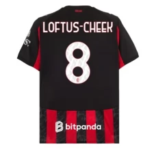 Maillot de Foot AC Milan Loftus-Cheek 8 Tenue Domicile 2025/26