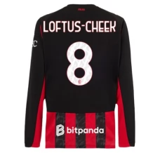 Maillot de Foot AC Milan Loftus-Cheek 8 Tenue Domicile 2025/26 Manche Longue