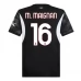 Maillot de Foot AC Milan M.Maignan 16 Gardien Tenue Domicile 2024/25