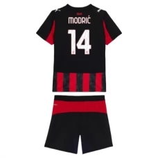Maillot de Foot AC Milan Modrić 14 Enfant Tenue Domicile 2025/26