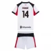 Maillot de Foot AC Milan Modrić 14 Enfant Tenue Extérieur 2025/26