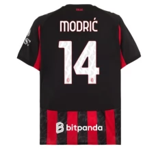 Maillot de Foot AC Milan Modrić 14 Tenue Domicile 2025/26