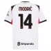 Maillot de Foot AC Milan Modrić 14 Tenue Extérieur 2025/26