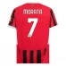 Maillot de Foot AC Milan Morata 7 Tenue Domicile 2024/25 Maillot de Foot AC Milan Morata 7 Tenue Domicile 2024/25