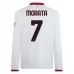 Maillot de Foot AC Milan Morata 7 Tenue Extérieur 2024/25 Manche Longue