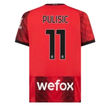 Maillot de Foot AC Milan Pulisic 11 Tenue Domicile 2023/24 Maillot de Foot AC Milan Pulisic 11 Tenue Domicile 2023/24