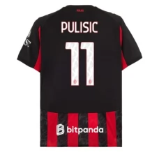 Maillot de Foot AC Milan Pulisic 11 Tenue Domicile 2025/26