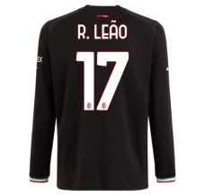 Maillot de Foot AC Milan R. Leao 17 Tenue Domicile 2022/23 Manche Longue
