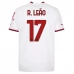 Maillot de Foot AC Milan R. Leao 17 Tenue Extérieur 2022/23