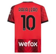 Maillot de Foot AC Milan Rafa Leao 10 Tenue Domicile 2023/24
