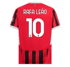 Maillot de Foot AC Milan Rafa Leão 10 Tenue Domicile 2024/25