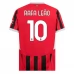 Maillot de Foot AC Milan Rafa Leão 10 Tenue Domicile 2024/25