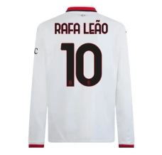 Maillot de Foot AC Milan Rafa Leão 10 Tenue Extérieur 2024/25 Manche Longue