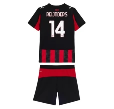 Maillot de Foot AC Milan Reijnders 14 Enfant Tenue Domicile 2025/26