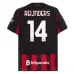 Maillot de Foot AC Milan Reijnders 14 Tenue Domicile 2025/26 Maillot de Foot AC Milan Reijnders 14 Tenue Domicile 2025/26
