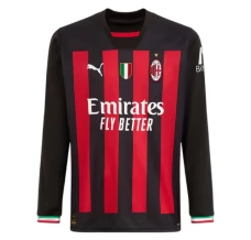 Maillot de Foot AC Milan Tenue Domicile 2022/23 Manche Longue Maillot de Foot AC Milan Tenue Domicile 2022/23 Manche Longue